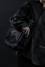 画像をギャラリービューアに読み込む, ISAMU KATAYAMA BACKLASH TOTE BAG / DOUBLE SHOULDER OBJECT DYED (BLACK)