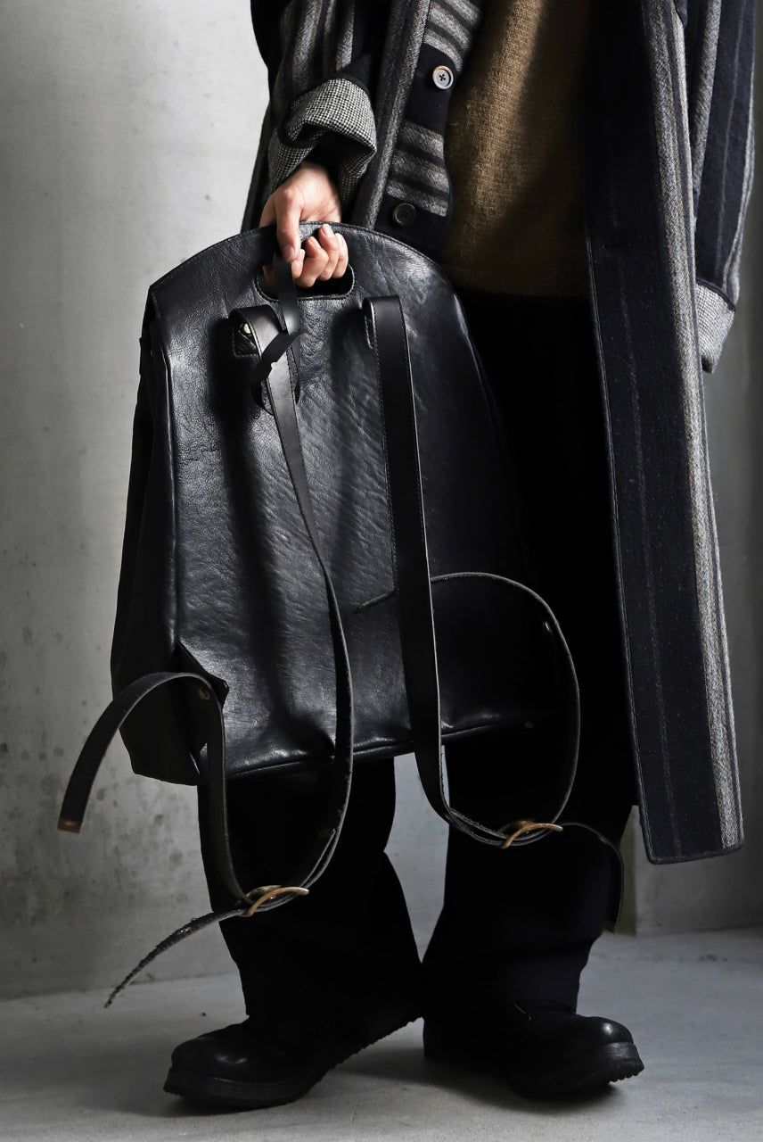 画像をギャラリービューアに読み込む, ierib BARK 2WAY HAND RUCKSACK / FVT Oiled Horse (BLACK)
