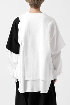 画像をギャラリービューアに読み込む, FACETASM CRAZY LAYERED LS TEE (WHITE)