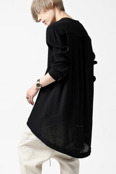 Load image into Gallery viewer, SOSNOVSKA OPEN SOFT SHIRT (BLACK)