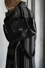 画像をギャラリービューアに読み込む, ierib ONE SHOULDER BOSTON BAG / smooth horse leather (BLACK)