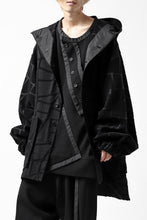 画像をギャラリービューアに読み込む, SOSNOVSKA TANGLED LINED JACKET (BLACK)