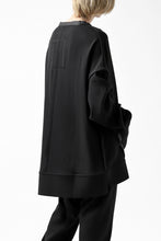 画像をギャラリービューアに読み込む, SOSNOVSKA COLLAPSED PLANK SHIRT-PULLOVER (BLACK)