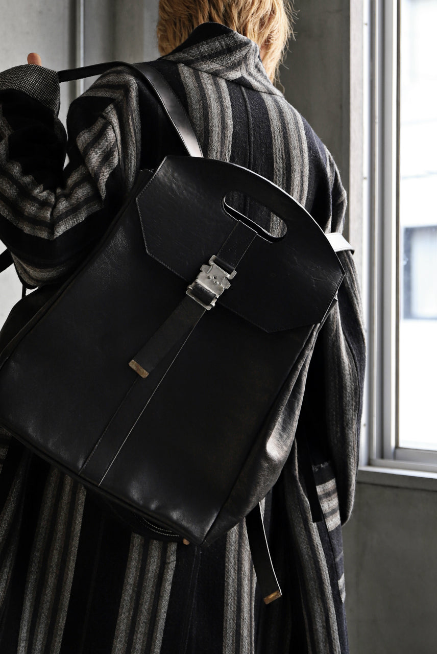 画像をギャラリービューアに読み込む, ierib BARK 2WAY HAND RUCKSACK / FVT Oiled Horse (BLACK)