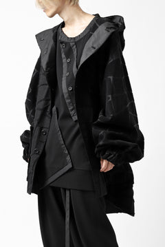 画像をギャラリービューアに読み込む, SOSNOVSKA TANGLED LINED JACKET (BLACK)
