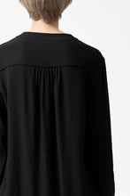 Load image into Gallery viewer, SOSNOVSKA OPEN SOFT SHIRT (BLACK)