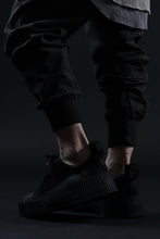 画像をギャラリービューアに読み込む, BORIS BIDJAN SABERI HORSE LEATHER LOW CUT SNEAKER / WASHED AND HAND TREATED "BAMBA2.1" (BLACK)