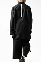 画像をギャラリービューアに読み込む, Y's BANG ON! No.139 ANCIENT TRIBE TAPE-STITCH SHIRT (BLACK)