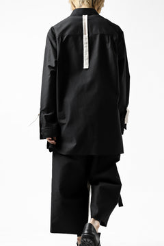 画像をギャラリービューアに読み込む, Y's BANG ON! No.139 ANCIENT TRIBE TAPE-STITCH SHIRT (BLACK)