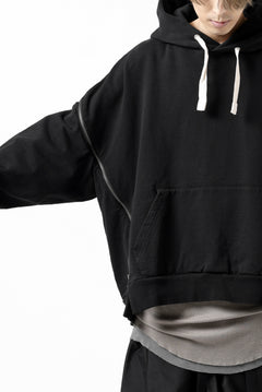 画像をギャラリービューアに読み込む, FACETASM ZIPPER SWEAT HOODIE (BLACK)