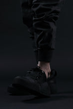 画像をギャラリービューアに読み込む, BORIS BIDJAN SABERI HORSE LEATHER LOW CUT SNEAKER / WASHED & HAND TREATED "BAMBA2.1-SIN" (BLACK)