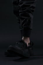 画像をギャラリービューアに読み込む, BORIS BIDJAN SABERI HORSE LEATHER LOW CUT SNEAKER / WASHED AND HAND TREATED "BAMBA2.1" (BLACK)