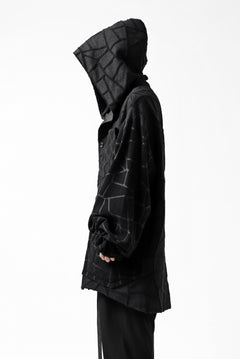 画像をギャラリービューアに読み込む, SOSNOVSKA TANGLED LINED JACKET (BLACK)