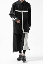Load image into Gallery viewer, Y's BANG ON! No.150 SAROUEL HALF PANTS / CO TWILL + LI (BLACK)