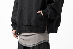 画像をギャラリービューアに読み込む, FACETASM ZIPPER SWEAT HOODIE (BLACK)