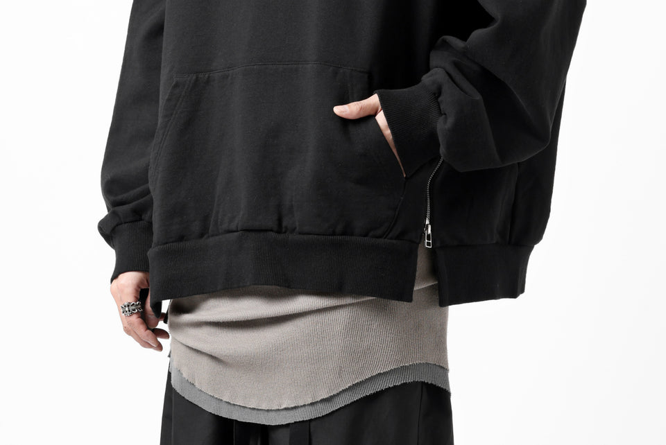 画像をギャラリービューアに読み込む, FACETASM ZIPPER SWEAT HOODIE (BLACK)