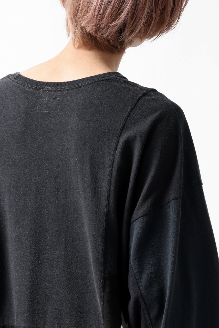 画像をギャラリービューアに読み込む, CHANGES VINTAGE REMAKE MULTI PANEL L-S TEE (BLACK #a)