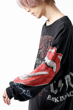 画像をギャラリービューアに読み込む, CHANGES VINTAGE REMAKE MULTI PANEL L-S TEE (BLACK #b)