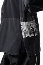 画像をギャラリービューアに読み込む, CHANGES VINTAGE REMAKE MULTI PANEL L-S TEE (BLACK #b)