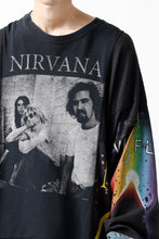 画像をギャラリービューアに読み込む, CHANGES VINTAGE REMAKE MULTI PANEL L-S TEE (BLACK #d)