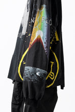 画像をギャラリービューアに読み込む, CHANGES VINTAGE REMAKE MULTI PANEL L-S TEE (BLACK #d)