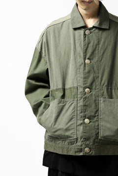 画像をギャラリービューアに読み込む, CHANGES VINTAGE REMAKE COVER ALL JACKET / US ARMY SCHLAFCOVER (KHAKI)