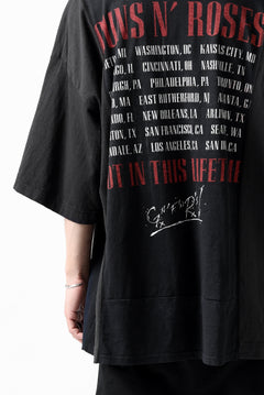 画像をギャラリービューアに読み込む, CHANGES VINTAGE REMAKE MULTI PANEL S-S TEE (BLACK #a)