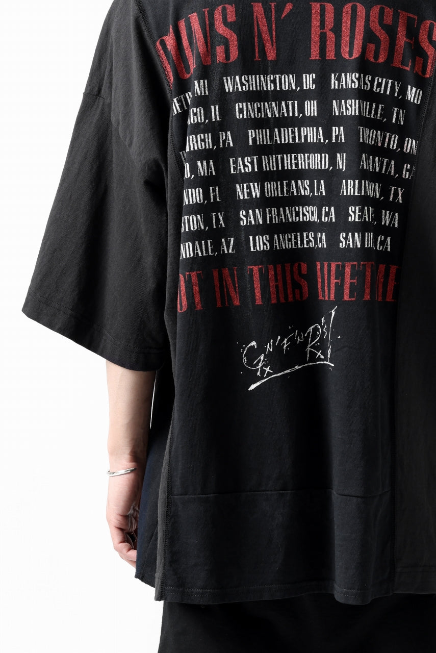 画像をギャラリービューアに読み込む, CHANGES VINTAGE REMAKE MULTI PANEL S-S TEE (BLACK #a)