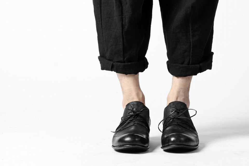 画像をギャラリービューアに読み込む, YUTA MATSUOKA easy darts pants / sofa linen (black)