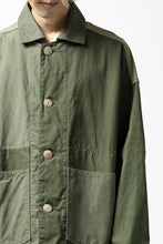 画像をギャラリービューアに読み込む, CHANGES VINTAGE REMAKE COVER ALL JACKET / US ARMY SCHLAFCOVER (KHAKI)