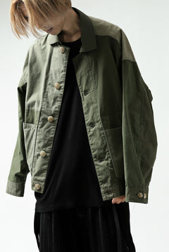 画像をギャラリービューアに読み込む, CHANGES VINTAGE REMAKE COVER ALL JACKET / US ARMY SCHLAFCOVER (KHAKI)