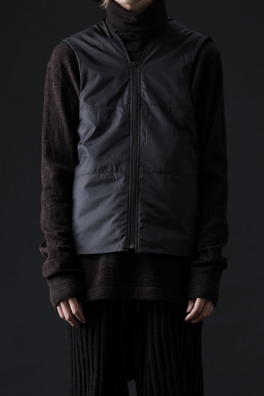 Load image into Gallery viewer, ISAMU KATAYAMA BACKLASH OVER COAT / GARMENT NATURAL DYED WOVEN + ELECTRIC HEATING LINER (LEAF)