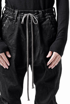 画像をギャラリービューアに読み込む, A.F ARTEFACT COATED FLARE LONG PANTS / HI-STRETCH DENIM (BLACK)
