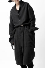 画像をギャラリービューアに読み込む, SOSNOVSKA FALLEN SLEEVES COAT (BLACK)