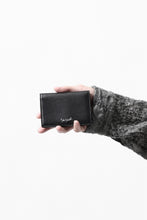 画像をギャラリービューアに読み込む, discord Yohji Yamamoto Card Holder / Shrink Cow Skin Leather (BLACK)