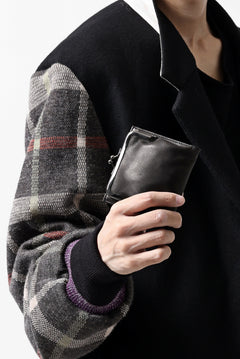 画像をギャラリービューアに読み込む, discord Yohji Yamamoto Clasp Wallet / Cow Skin Leather (BLACK)
