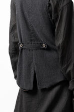 画像をギャラリービューアに読み込む, SOSNOVSKA CASHMERE WASHED VEST (BLACK)