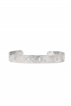 画像をギャラリービューアに読み込む, m.a+ cross punched silver bracelet / AB15 AG (SILVER)