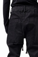 画像をギャラリービューアに読み込む, A.F ARTEFACT FLARE LONG PANTS / HI-STRETCH DENIM (BLACK)