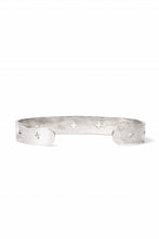 画像をギャラリービューアに読み込む, m.a+ cross punched silver bracelet / AB15 AG (SILVER)