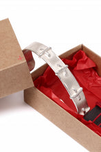 画像をギャラリービューアに読み込む, m.a+ silver stitched cross bracelet / AB18/AG (SILVER)