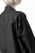 画像をギャラリービューアに読み込む, Y's CHINA SHIRT / COTTON TWILL (BLACK)