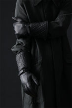 Load image into Gallery viewer, ISAMU KATAYAMA BACKLASH RIDER GLOVE / DEER SKIN + ELECTRIC HEATING (BLACK)