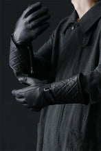 Load image into Gallery viewer, ISAMU KATAYAMA BACKLASH RIDER GLOVE / DEER SKIN + ELECTRIC HEATING (BLACK)
