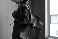 画像をギャラリービューアに読み込む, ierib BARK 2WAY HAND RUCKSACK / FVT Oiled Horse (BLACK)