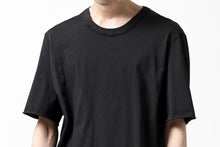 画像をギャラリービューアに読み込む, 11 BY BORIS BIDJAN SABERI SHORT SLEEVE TEE "T-S1B-F1101" / OBJECT DYED (BLACK)