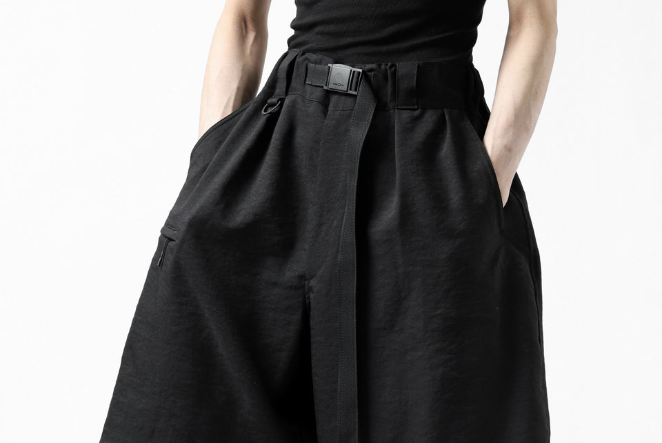 画像をギャラリービューアに読み込む, Y-3 Yohji Yamamoto CLASSIC TAILOR SHORT PANTS / POLY TWILL (BLACK)