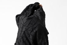 画像をギャラリービューアに読み込む, SOSNOVSKA TANGLED LINED JACKET (BLACK)