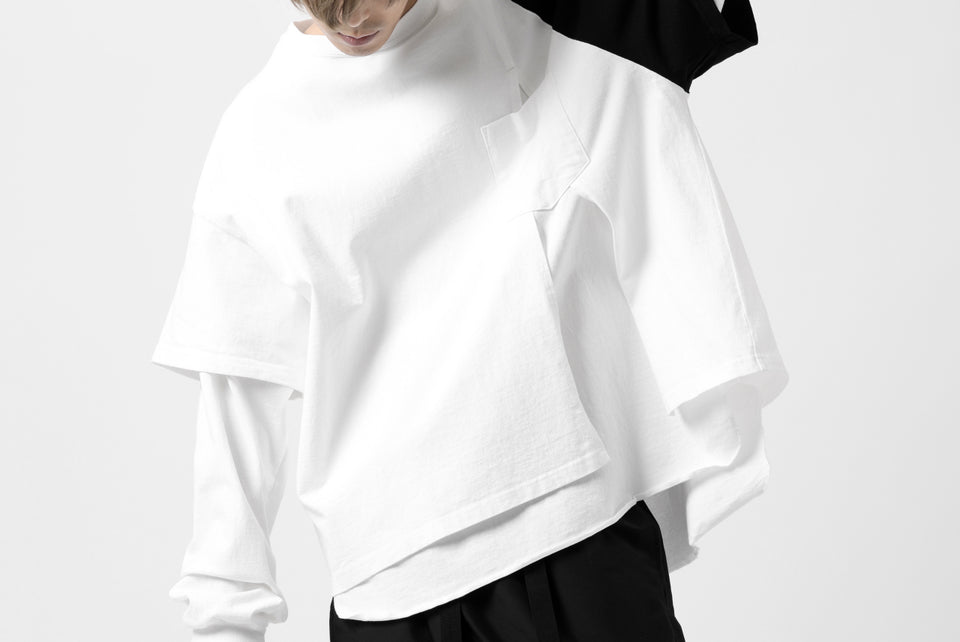 画像をギャラリービューアに読み込む, FACETASM CRAZY LAYERED LS TEE (WHITE)