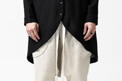 Load image into Gallery viewer, SOSNOVSKA OPEN SOFT SHIRT (BLACK)